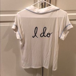 “I do” pajama set